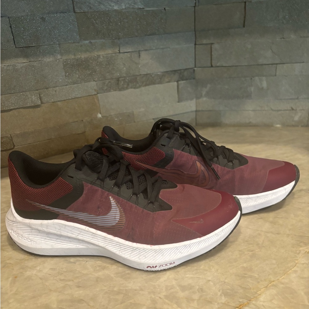 Nike Women’s  Burgundy and Black Athletic Shoes